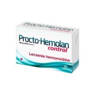 Procto-Hemolan Control 20 tabletek