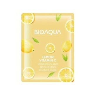 Bioaqua nawadniająco-rozjaśniająca Maseczka do twarzy w płacie Lemon & Vitamin C 25g