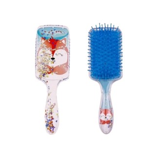 Kwadratowa Szczotka do włosów Fox Blue 1 sztuka