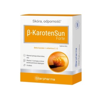 Beta Karoten Sun Forte 30 tabletek