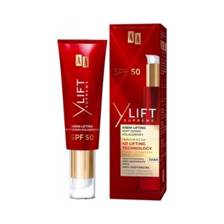 AA Y Lift Supreme peptydowo-kolagenowy Krem-lifting do twarzy SPF50 40 ml