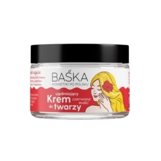 Baśka ujędrniający Krem do twarzy Czerwone Maki 50 ml Baśka ujędrniający Krem do twarzy Czerwone Maki 50 ml