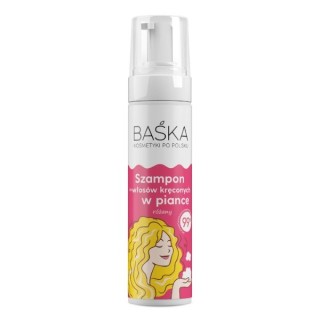 Baśka Szampon do włosów kręconych w piance Róża 200 ml
