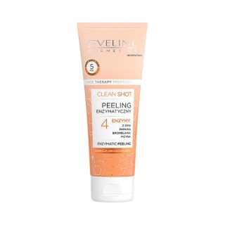 Eveline Clean Shot enzymatyczny Peeling do twarzy 75 ml