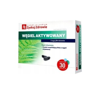 Węgiel aktywowany 30 kapsułek
