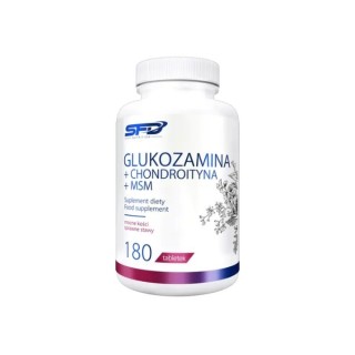 SFD Glukozamina + Chondroityna + MSM 180 tabletek