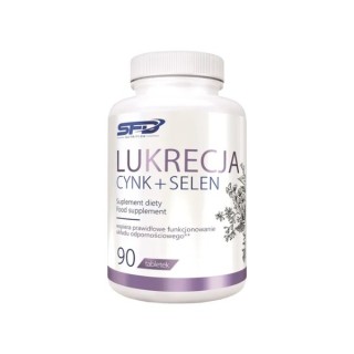 SFD Lukrecja cynk + selen 90 tabletek