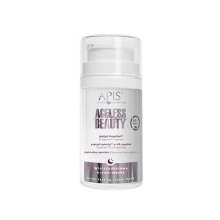 Apis Ageless Beauty With Progeline wielozadaniowa Kremo-maska do twarzy na noc z progeliną 50 ml