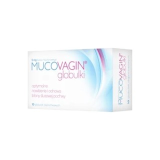Mucovagin Globulki dopochwowe 10 sztuk