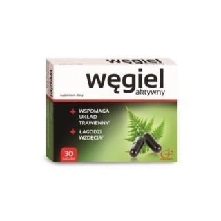 Węgiel aktywny 30 kapsułek