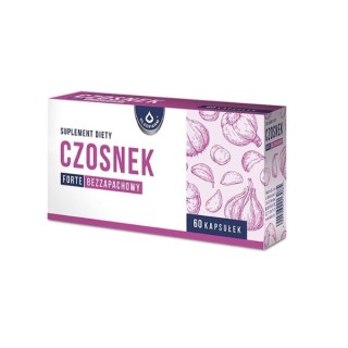 Czosnek Forte bezzapachowy 60 kapsułek