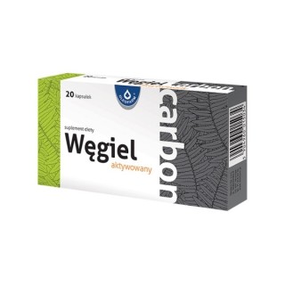 Oleofarm Węgiel aktywny 20 kapsułek