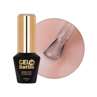 MollyLac Gel in bottle Żel do paznokci w butelce z pędzelkiem wielofunkcyjnym Jasmine 10 g