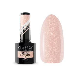 Claresa Brush Easy Gel Żel w buteleczce z pędzelkiem nr /8/  5 g