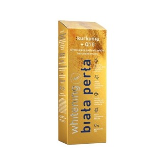 Biała Perła Whitening wybielająca pasta do zębów z kurkumą 75 ml