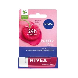 Nivea Pielęgnująca pomadka do ust Cherry Shine 4.8 g Nivea Pielęgnująca pomadka do ust Cherry Shine 4.8 g