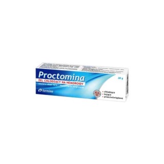 Proctomina Żel chłodzący na hemoroidy 30 g