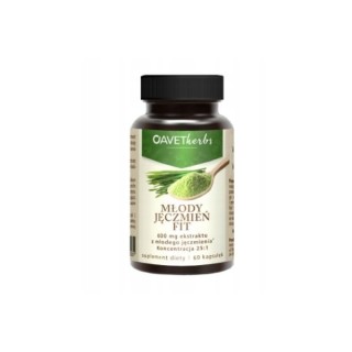 Avet Herbs Młody Jęczmień Fit  60 kapsułek
