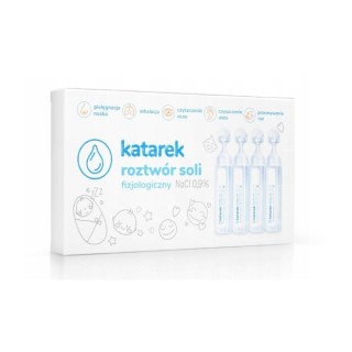 Katarek Fizjologiczny roztwór soli 10 x 5 ml