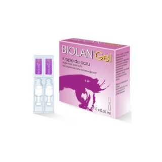 Biolan Gel 0,3%, krople do oczu 10 minimsów po 0,35 ml