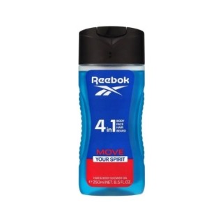 Reebok Man Żel pod prysznic Move Your Spirit 4  in 1 250 ml