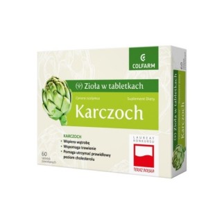 Karczoch 60 tabletek