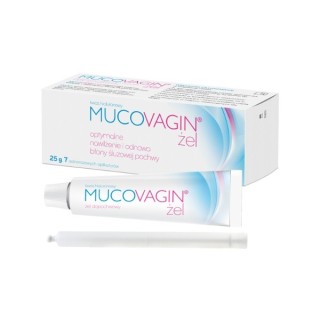 Mucovagin Żel dopochwowy 25g + 7 aplikatorów