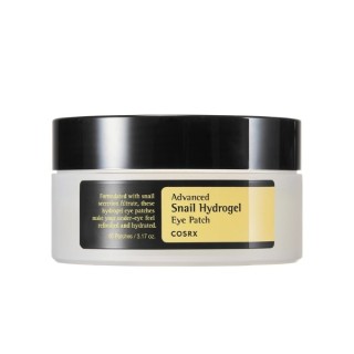 COSRX Advanced Snail Hydrogel Eye Patch Hydrożelowe Płatki pod Oczy ze Śluzem Ślimaka 60 sztuk