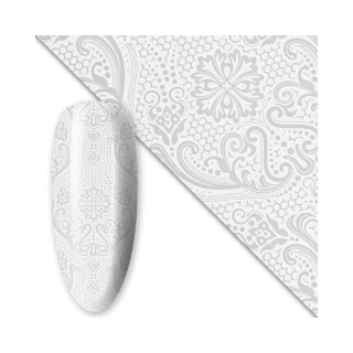 Folia transferowa do paznokci 80 cm White Nr 9
