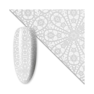 Folia transferowa do paznokci 80 cm White Nr 14