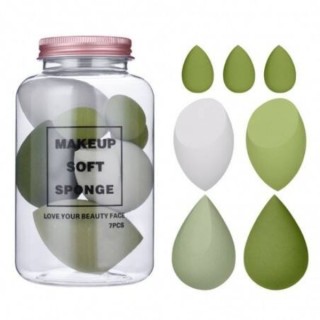  ECARLA Zestaw Gabek do makijazu Avocado Green