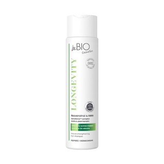 BeBio LONGEVITY Gęstość i wzmocnienie Naturalny szampon do włosów 300 ml