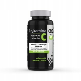 BioOrganic Grykamina Naturalna Witamina C 60 kapsułek