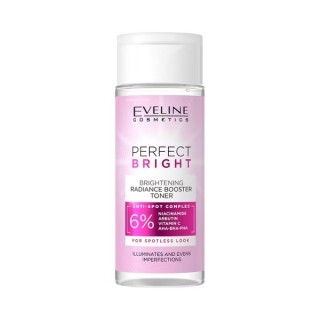Eveline Perfect Bright rozjaśniający Tonik do twarzy wzmacniający blask 150 ml