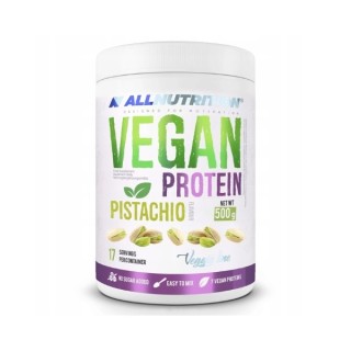 AllNutrition Vegan Protein Pistachio Białko wegańskie bez cukru Pistacja 500 g