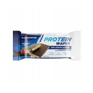 AllNutrition Protein Wafer Truskawka 35 g