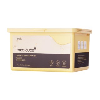 Medicube Deep Vita C Daily Quick Mask Zestaw rozjaśniających Masek do twarzy w płachcie 30 sztuk