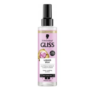 Gliss Liquid Silk ekspresowa Odżywka regeneracyjna do włosów 200 ml