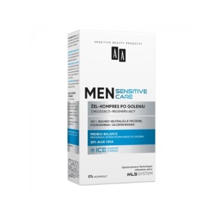 AA Men Sensitive Żel-kompres po goleniu chłodząco-regenerujący 100 ml AA Men Sensitive Żel-kompres po goleniu chłodząco-regenerujący 100 ml